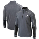 Columbia Utah Jazz Omni-Wick Shotgun 2.0 Quarter-Zip Pullover Top Black