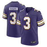 Jordan Addison Minnesota Vikings Alternate Game Jersey - Purple - Nike