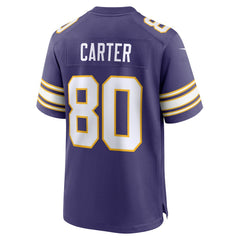 Cris Carter Minnesota Vikings Retired Player Alternate Game Jersey - Purple - Nike