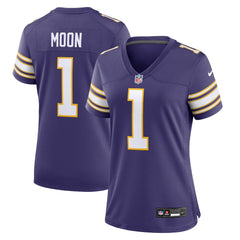 Warren Moon Minnesota Vikings Women's Classic Retired Player Game Jersey - Purple - Nike