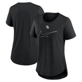 Tampa Bay Rays Nike Women's Big Swoosh Tri-Blend Scoop Neck T-Shirt Near Me