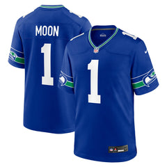 Warren Moon Seattle Seahawks Retired Player Alternate Game Jersey - Royal - Nike