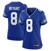 Coby Bryant Seattle Seahawks Women's Throwback Player Game Jersey - Royal - Nike