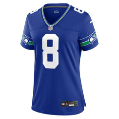 Coby Bryant Seattle Seahawks Women's Throwback Player Game Jersey - Royal - Nike