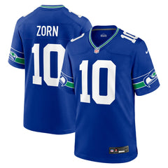 Jim Zorn Seattle Seahawks Retired Player Alternate Game Jersey - Royal - Nike