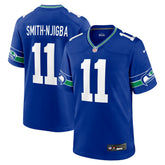 Jaxon Smith-Njigba Seattle Seahawks Throwback Player Game Jersey - Royal - Nike