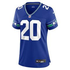 Julian Love Seattle Seahawks Women's Throwback Player Game Jersey - Royal - Nike