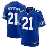Devon Witherspoon Seattle Seahawks Throwback Player Game Jersey - Royal - Nike