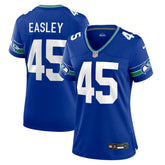 Kenny Easley Seattle Seahawks Women's Throwback Retired Player Game Jersey - Royal - Nike
