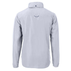Philadelphia Eagles Cutter & Buck Charter Eco Recycled Full-Zip Jacket - Silver - NFL