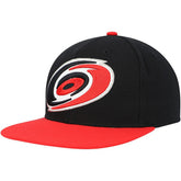 Carolina Hurricanes Mitchell & Ness Core Team Ground 2.0 Snapback Hat - Black | NHL Lifestyle