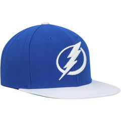 Tampa Bay Lightning Mitchell & Ness Core Team Ground 2.0 Snapback Hat - Blue | NHL on sale