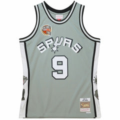 Mitchell & Ness Tony Parker San Antonio Spurs Unisex Hall of Fame Class of 2023 Throwback Swingman Jersey Gray