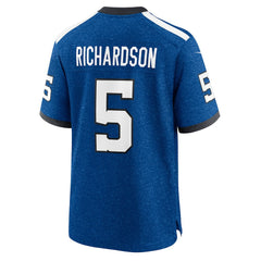 Anthony Richardson Indianapolis Colts Indiana Nights Alternate Game Jersey - Royal - Nike