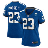 Kenny Moore II Indianapolis Colts Women's Indiana Nights Alternate Game Jersey - Royal - Nike