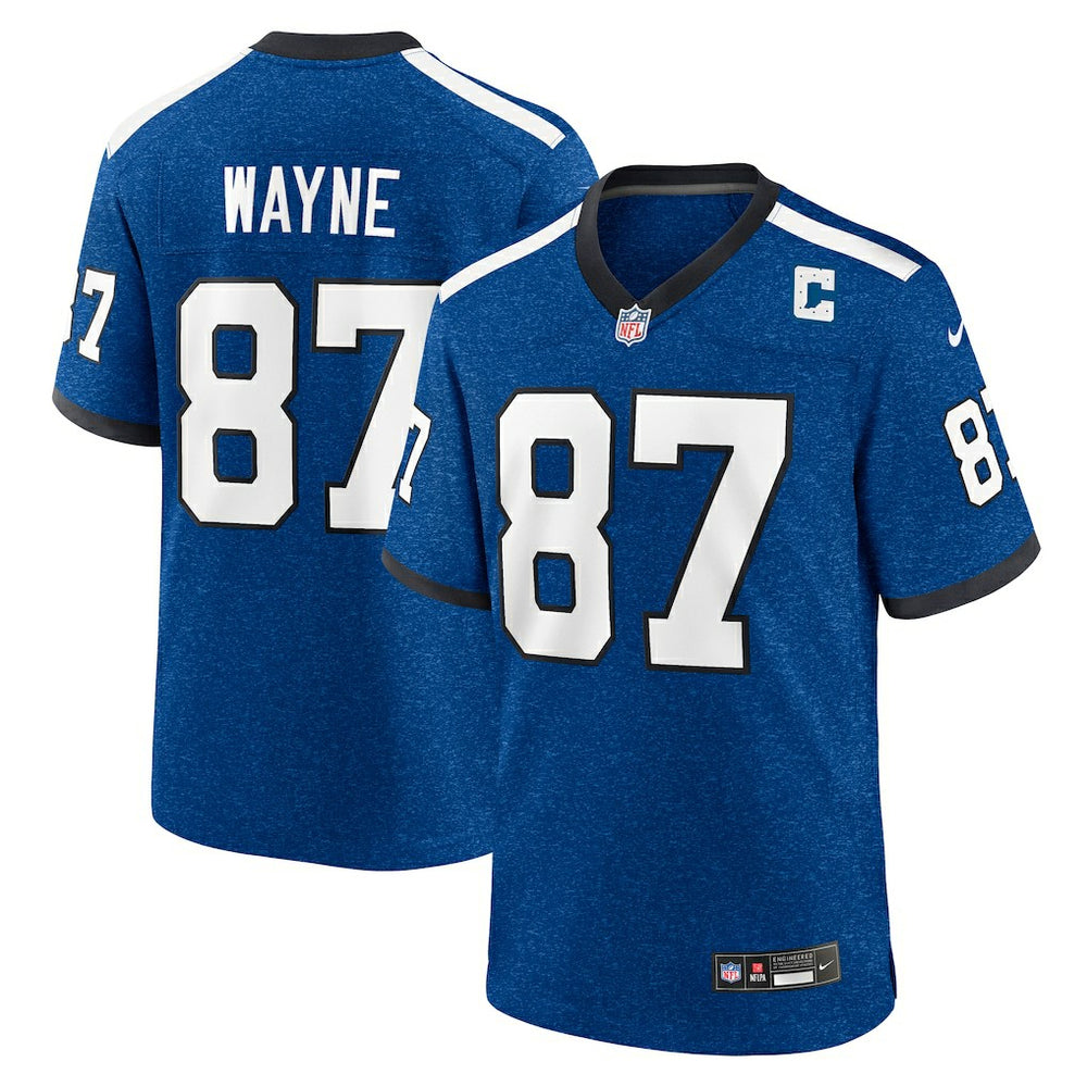 Reggie Wayne Indianapolis Colts Retired Player Alternate Game Jersey - Blue - Nike