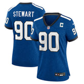 Grover Stewart Indianapolis Colts Women's Indiana Nights Alternate Game Jersey - Royal - Nike