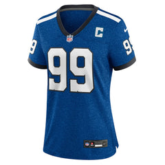 DeForest Buckner Indianapolis Colts Women's Indiana Nights Alternate Game Jersey - Royal - Nike