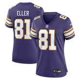 Carl Eller Minnesota Vikings Women's Classic Retired Player Jersey - Purple - Nike