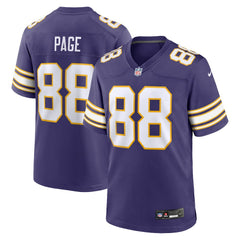 Alan Page Minnesota Vikings Retired Player Alternate Game Jersey - Purple - Nike