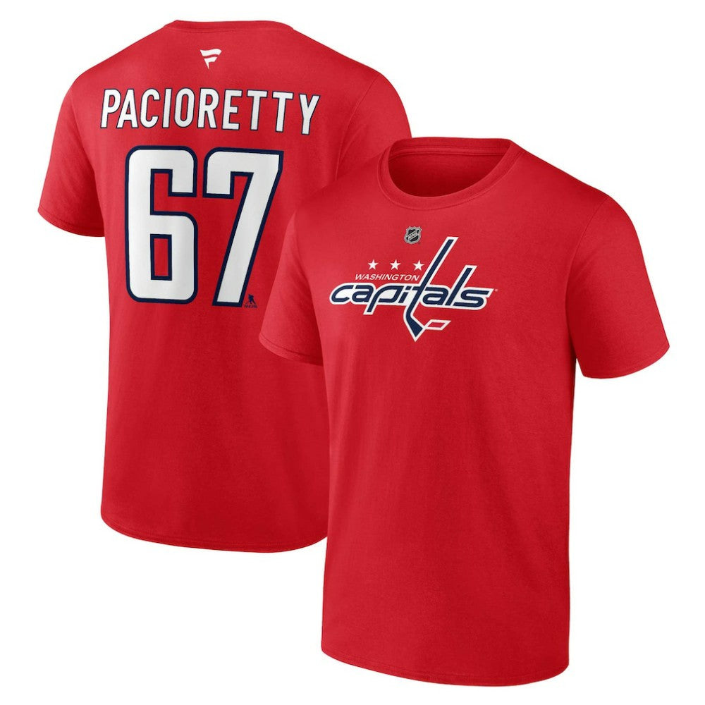 Max Pacioretty Washington Capitals Fanatics Authentic Stack Name & Number T-Shirt - Red | Fanatics online