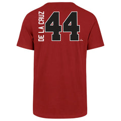 Elly De La Cruz Cincinnati Reds '47 Name & Number T-Shirt Sale