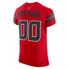 Houston Texans Alternate Vapor F.U.S.E. Elite Custom Jersey - Red - Nike