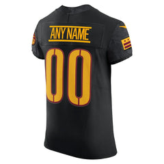 Washington Commanders Alternate Vapor F.U.S.E. Elite Custom Jersey - Black - Nike