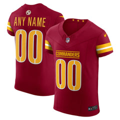 Washington Commanders Team Vapor F.U.S.E. Elite Custom Jersey - Burgundy - Nike