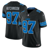 Aidan Hutchinson Detroit Lions 2nd Alternate Vapor F.U.S.E. Limited Jersey - Black - Nike