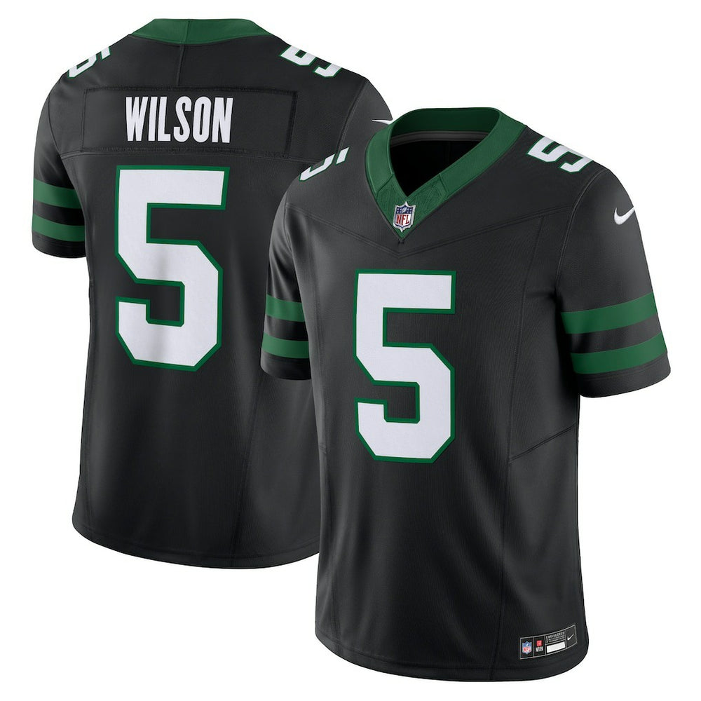 Garrett Wilson New York Jets Alternate Vapor F.U.S.E. Limited Jersey - Legacy Black - Nike