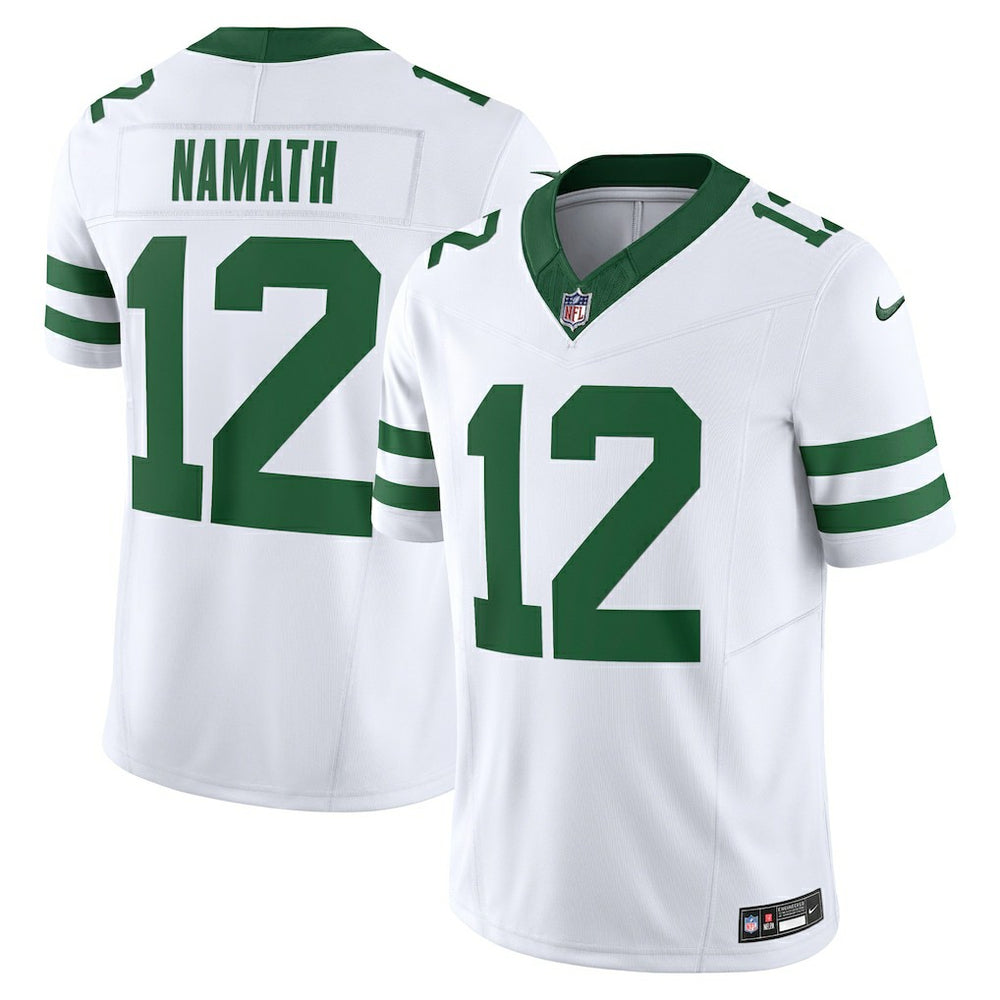 Joe Namath New York Jets Vapor F.U.S.E. Limited Jersey - Legacy White - Nike