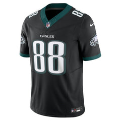 Dallas Goedert Philadelphia Eagles Alternate Vapor F.U.S.E. Limited Jersey - Black - Nike