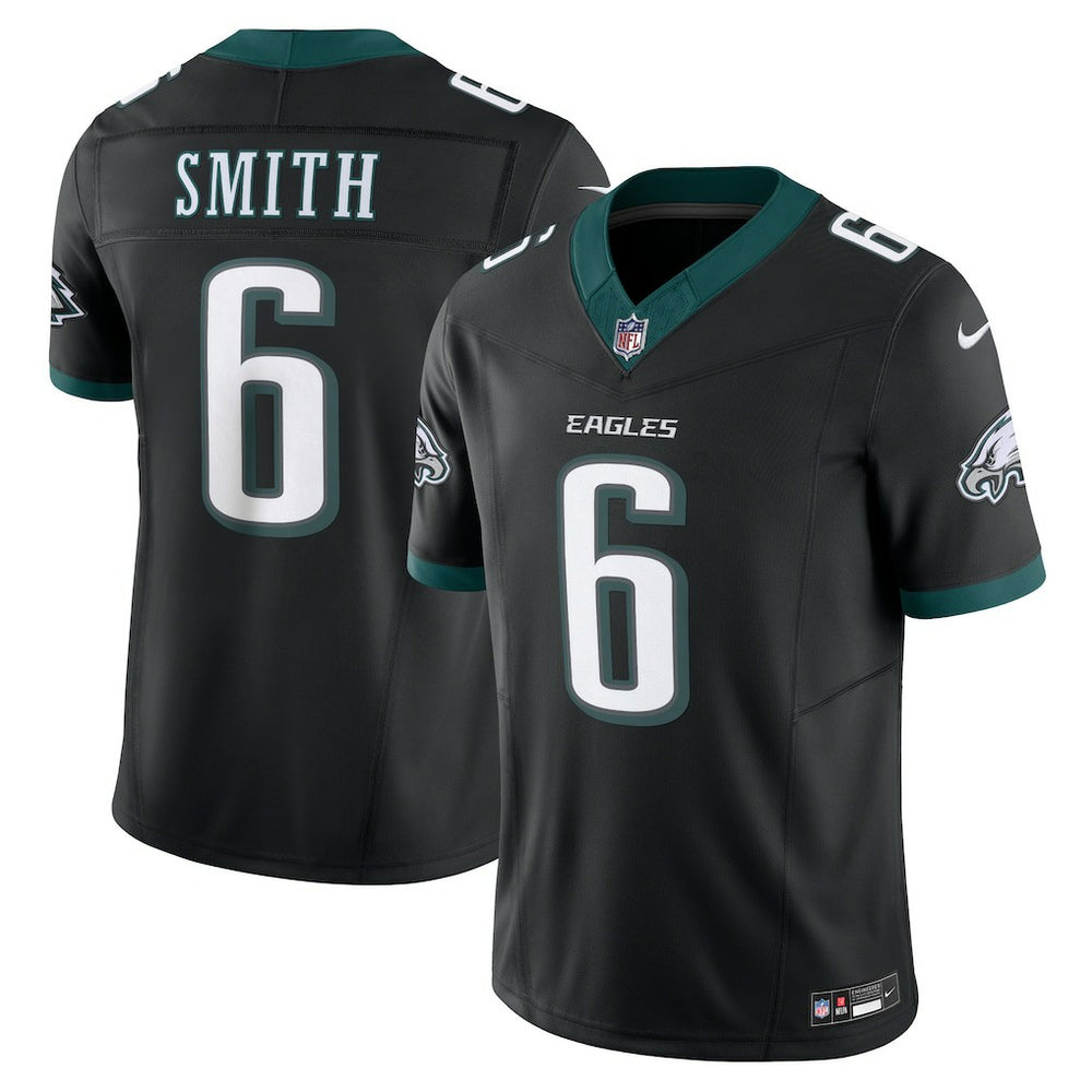 DeVonta Smith Philadelphia Eagles Alternate Vapor F.U.S.E. Limited Jersey - Black - Nike