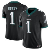 Jalen Hurts Philadelphia Eagles Alternate Vapor F.U.S.E. Limited Jersey - Black - Nike