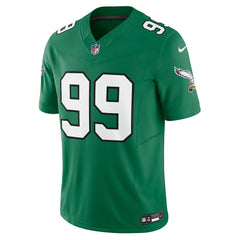 Jerome Brown Philadelphia Eagles Alternate Vapor F.U.S.E. Limited Jersey - Kelly Green - Nike