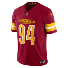 Daron Payne Washington Commanders Vapor F.U.S.E. Limited Jersey - Burgundy - Nike