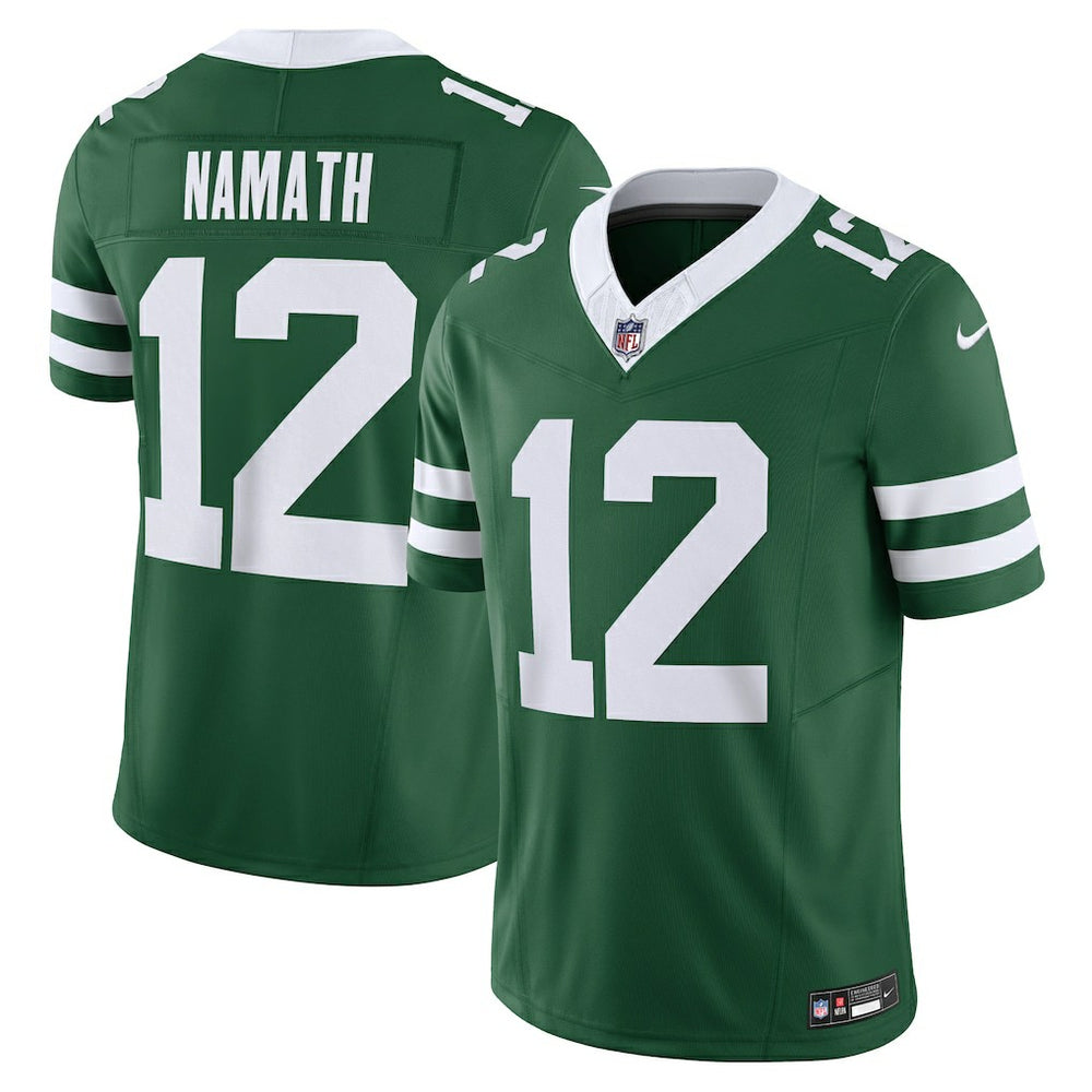 Joe Namath New York Jets Vapor F.U.S.E. Limited Jersey - Legacy Green - Nike