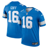 Jared Goff Detroit Lions Legend Player Performance Top - Blue - Nike