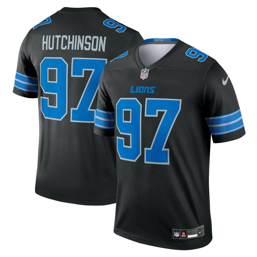 Aidan Hutchinson Detroit Lions Legend Player Performance Top - Black - Nike