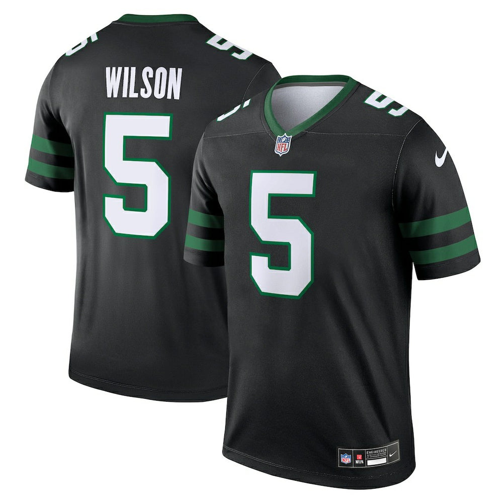 Garrett Wilson New York Jets Legend Player Performance Top - Black - Nike