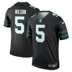 Garrett Wilson New York Jets Legend Player Performance Top - Black - Nike