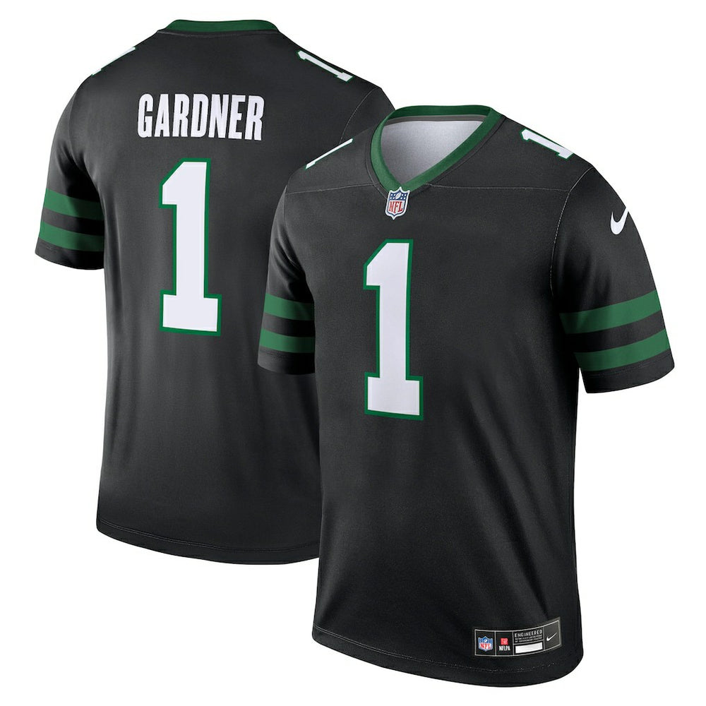 Ahmad Sauce Gardner New York Jets Legend Player Performance Top - Black - Nike