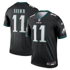 A.J. Brown Philadelphia Eagles Legend Player Performance Top - Black - Nike