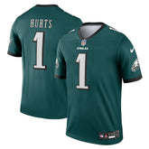 Jalen Hurts Philadelphia Eagles Legend Player Performance Top - Green - Nike