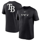 Tampa Bay Rays Nike Fashion Over Shoulder Logo Legend T-Shirt Outlet