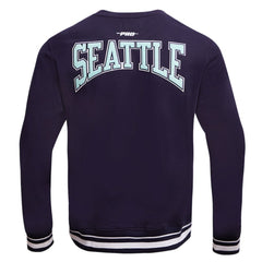 Seattle Kraken Pro Standard Crest Emblem Pullover Sweatshirt - Deep Sea Blue | NHL near me