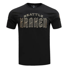 Seattle Kraken Pro Standard Wordmark T-Shirt - Black | NHL Lifestyle