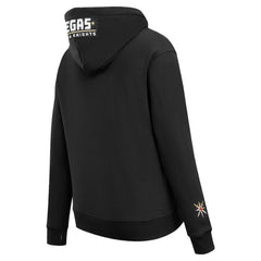 Vegas Golden Knights Pro Standard Women's Classic Chenille Pullover Hoodie - Black | NHL Clearance