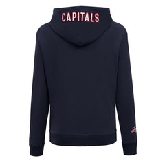 Washington Capitals Pro Standard Women's Classic Chenille Pullover Hoodie - Navy | NHL online